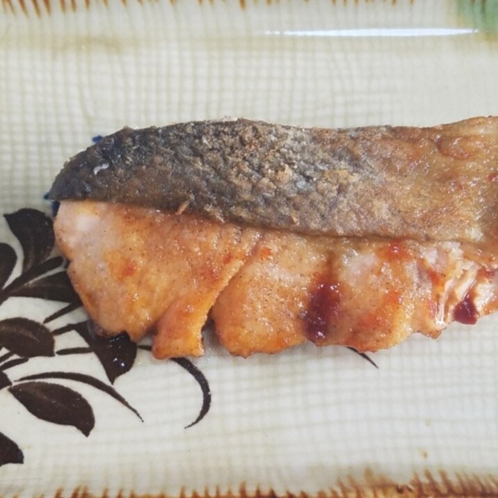 簡単！鮭の韓国風照り焼き
